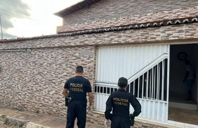 Polícia Federal cumpre mandados de busca e prisão em Santa Rosa e São João do Piauí